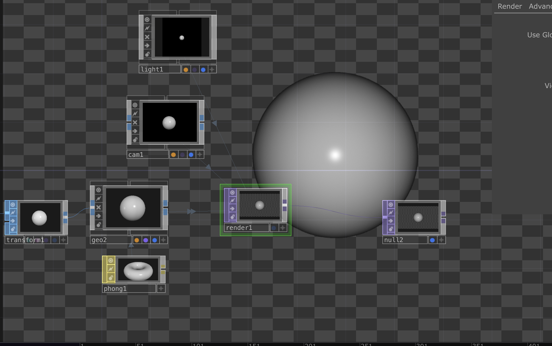 Before wrapping a texture onto the sphere